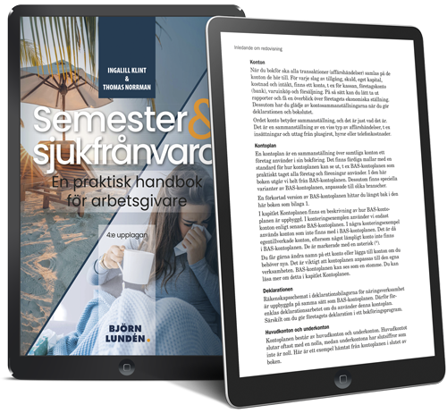 Semester & sjukfrånvaro